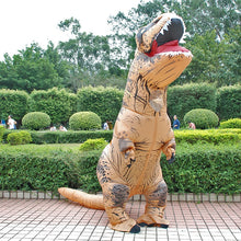 Load image into Gallery viewer, Adult Inflatable Costume Dinosaur Costumes T REX Blow Up Fancy Dress Mascot Cosplay Costume For Men Women Kids Dino Cartoon
